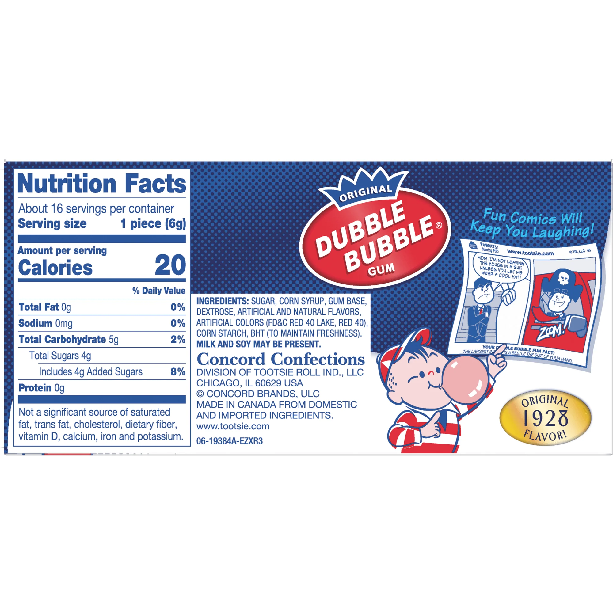 Dubble Bubble Nostalgic Box (17 ct. Box) 1 Dubble Bubble Nostalgic Box (17 ct. Box)