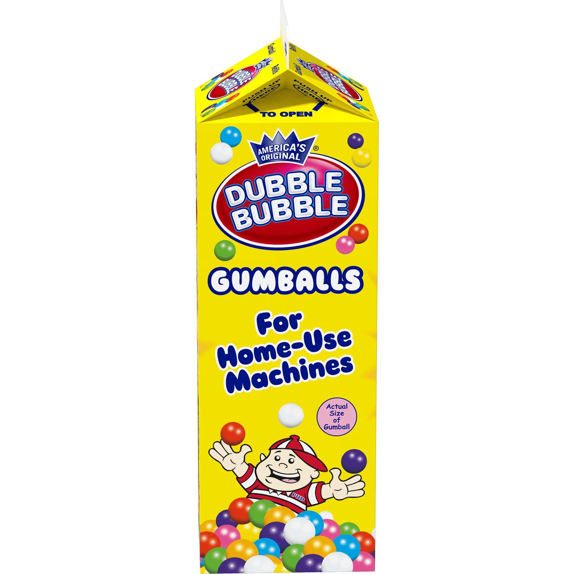 Dubble Bubble Assorted Gumballs (20 oz. Refill Carton) 1 Dubble Bubble Assorted Gumballs (20 oz. Refill Carton)