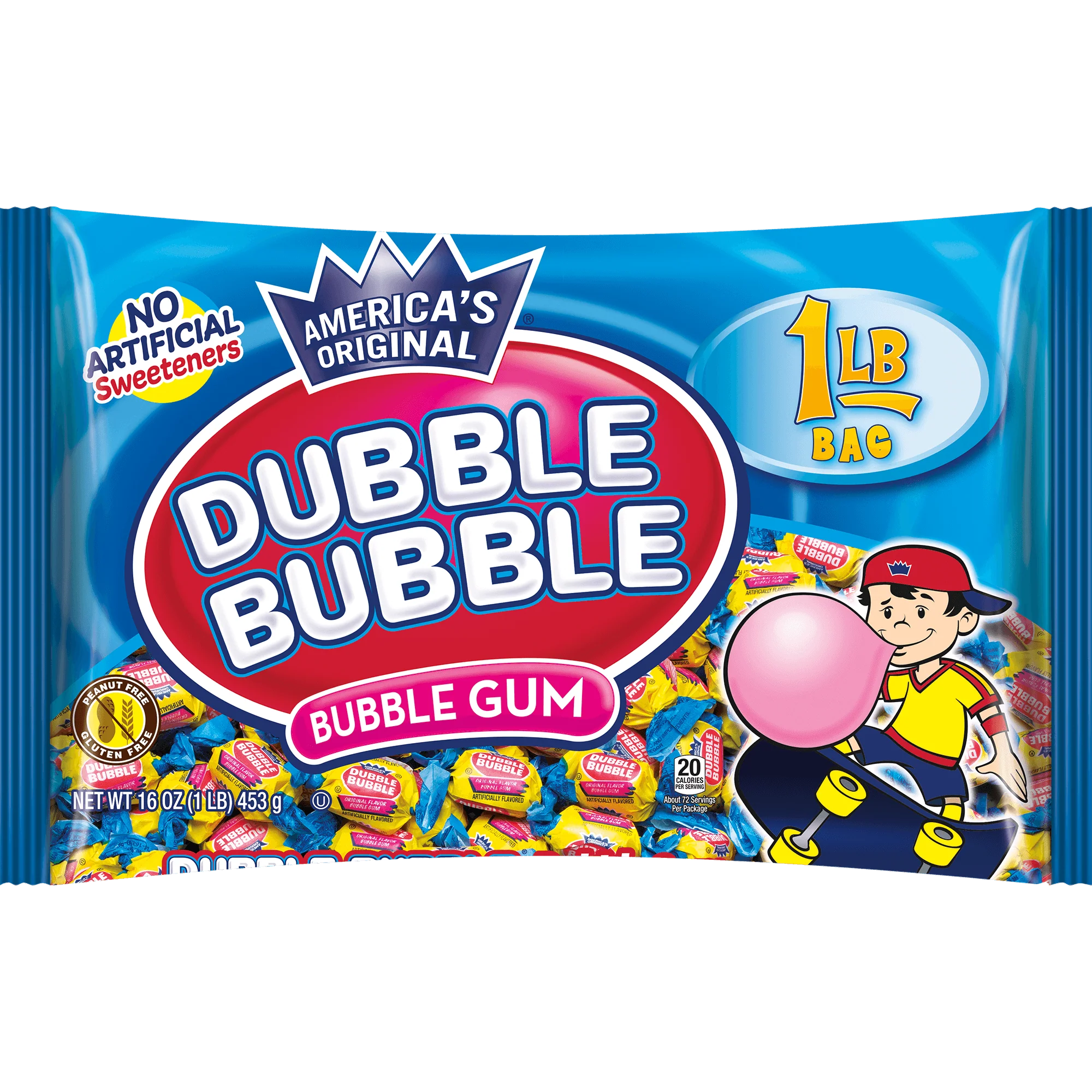 Dubble Bubble Original Twist (1 lb. Bag) 1 Dubble Bubble Original Twist (1 lb. Bag)
