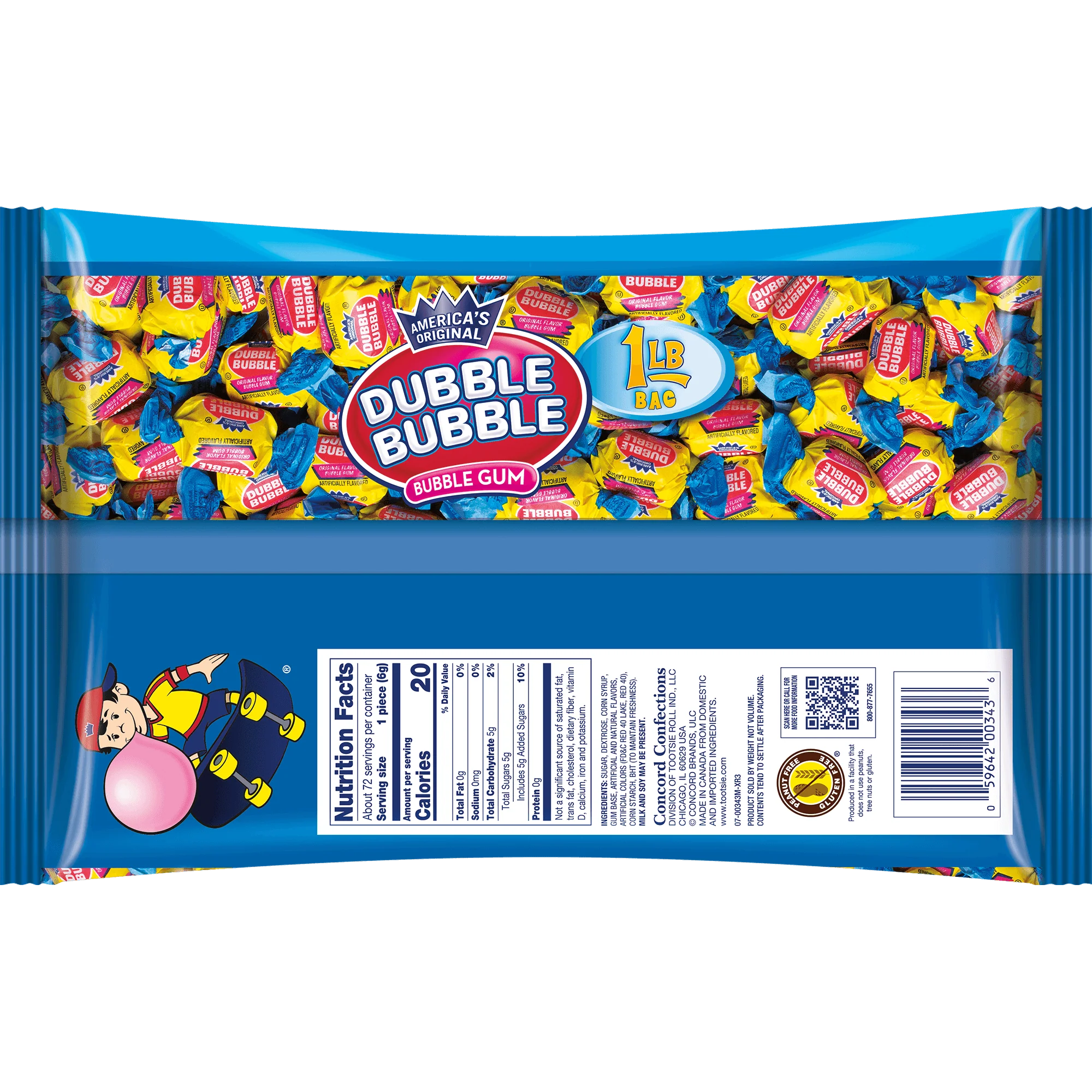Dubble Bubble Original Twist (1 lb. Bag) 2 Dubble Bubble Original Twist (1 lb. Bag)