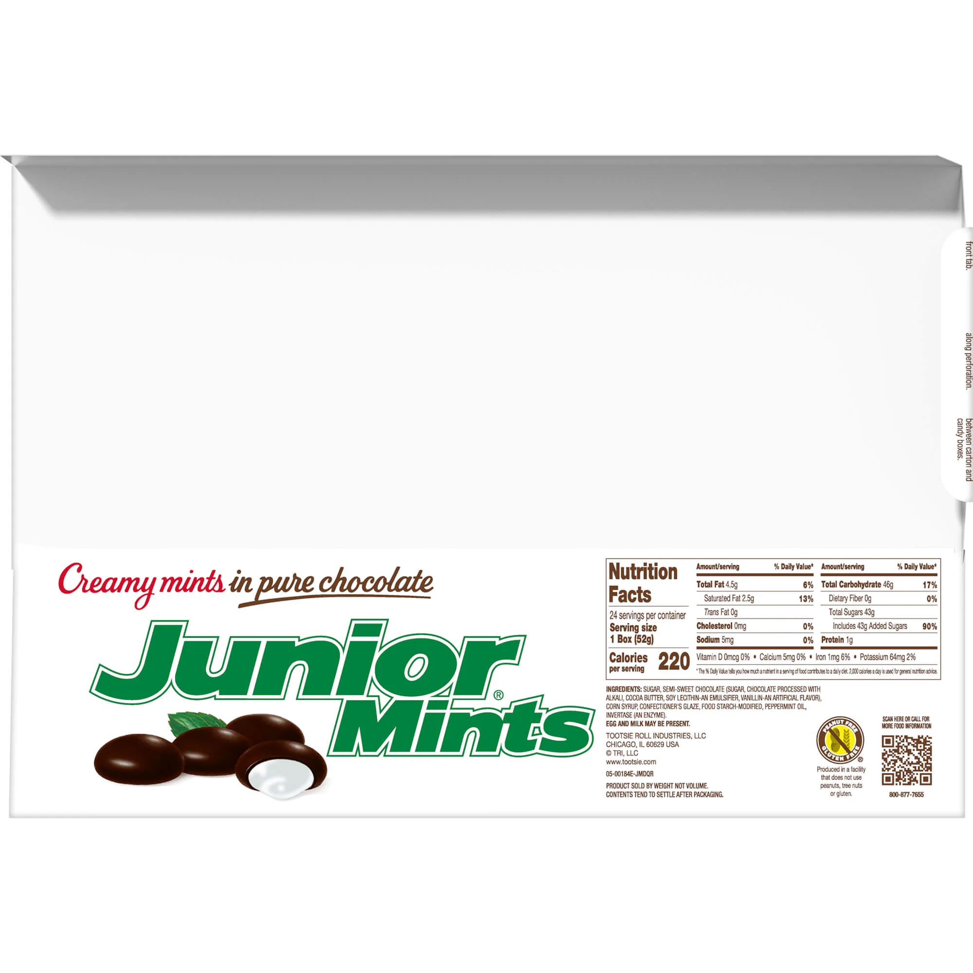 Junior Mints Snack Box (1.84 oz. Box/ 24ct.) 1 Junior Mints Snack Box (1.84 oz. Box\/ 24ct.)