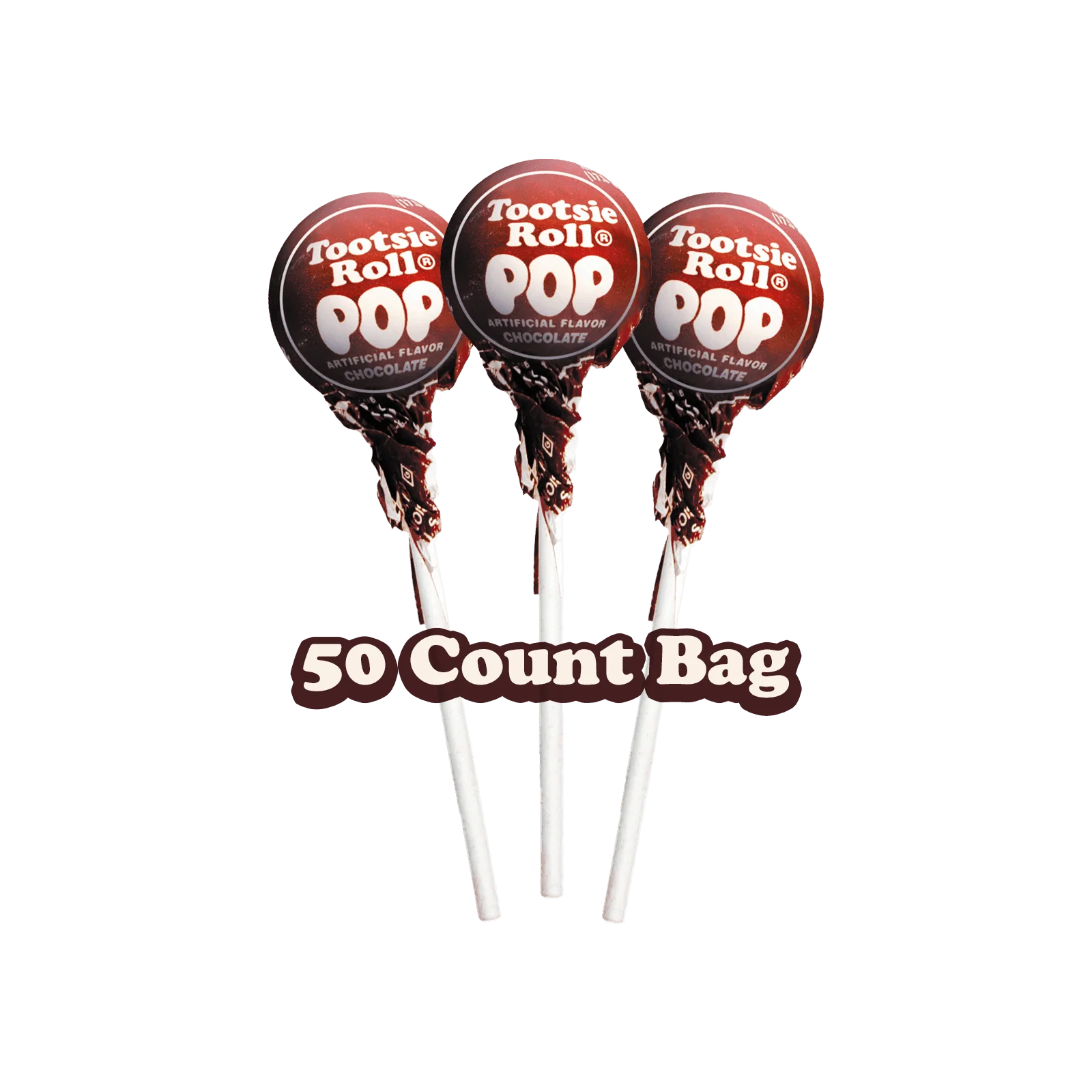 Tootsie Pops Chocolate Flavor (30 oz. / 50 ct. Bag) 1 Tootsie Pops Chocolate Flavor (30 oz. \/ 50 ct. Bag)