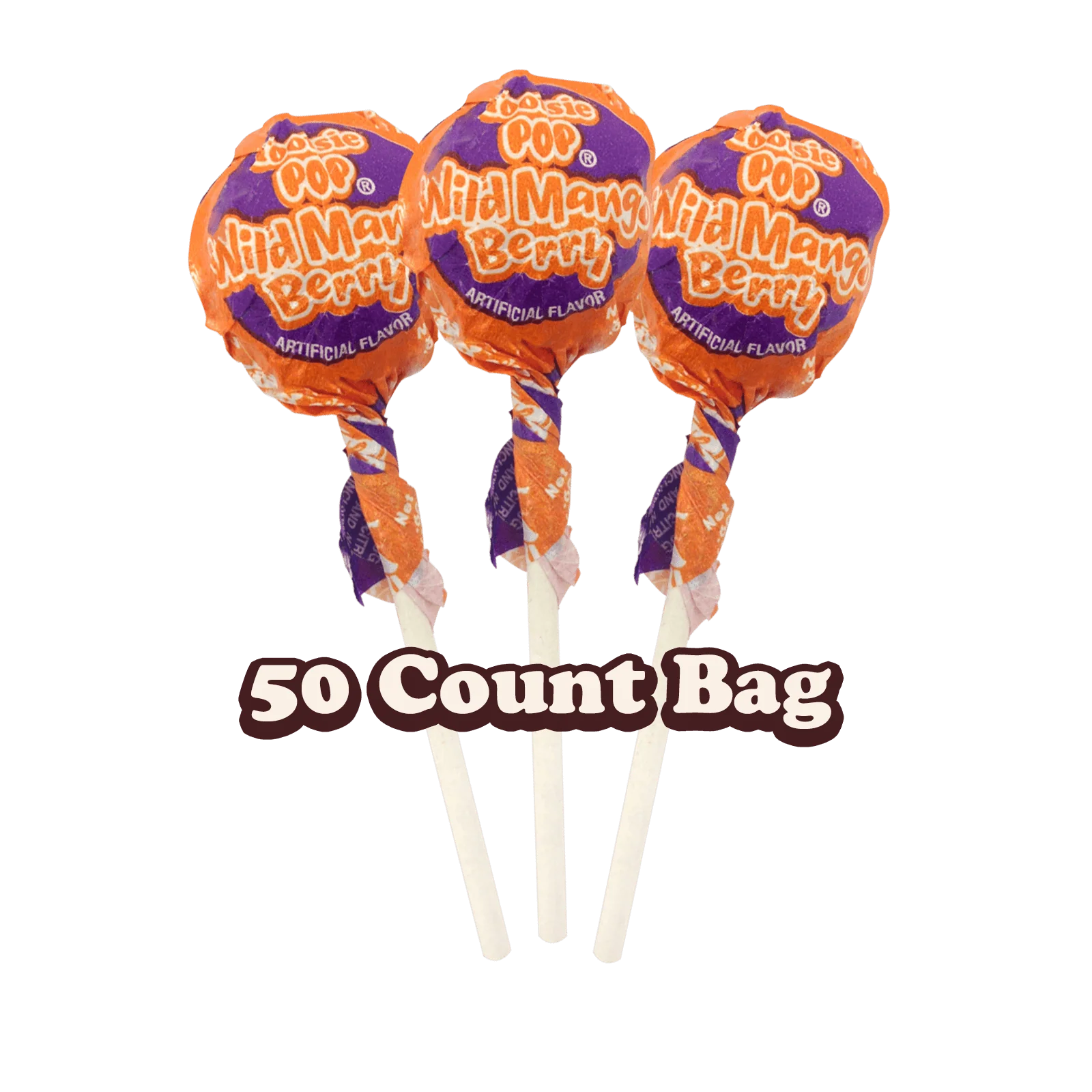 Tootsie Pops Wild Mango Berry  (50 ct. Bag)
