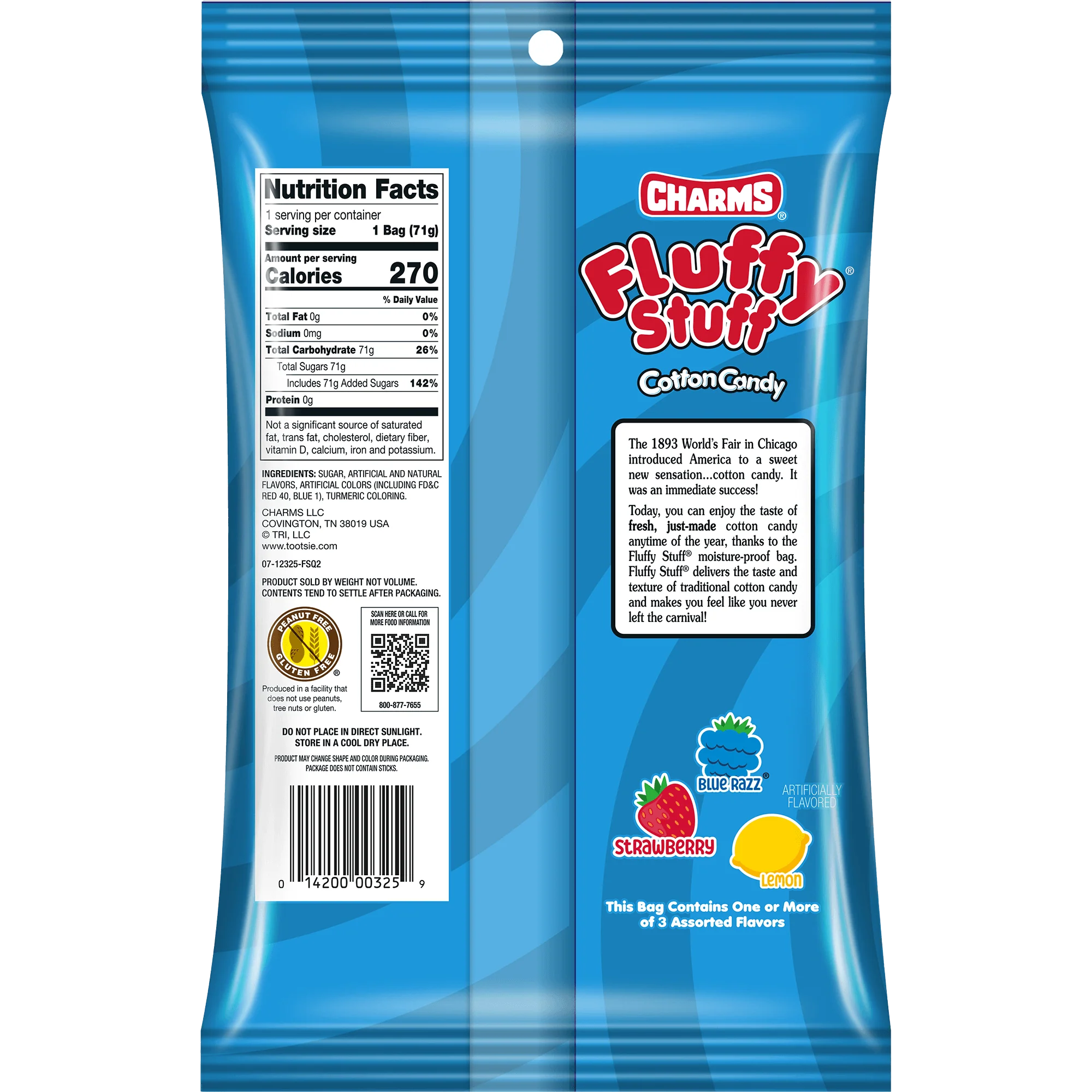 Fluffy Stuff Cotton Candy (2.5 oz. Bag)