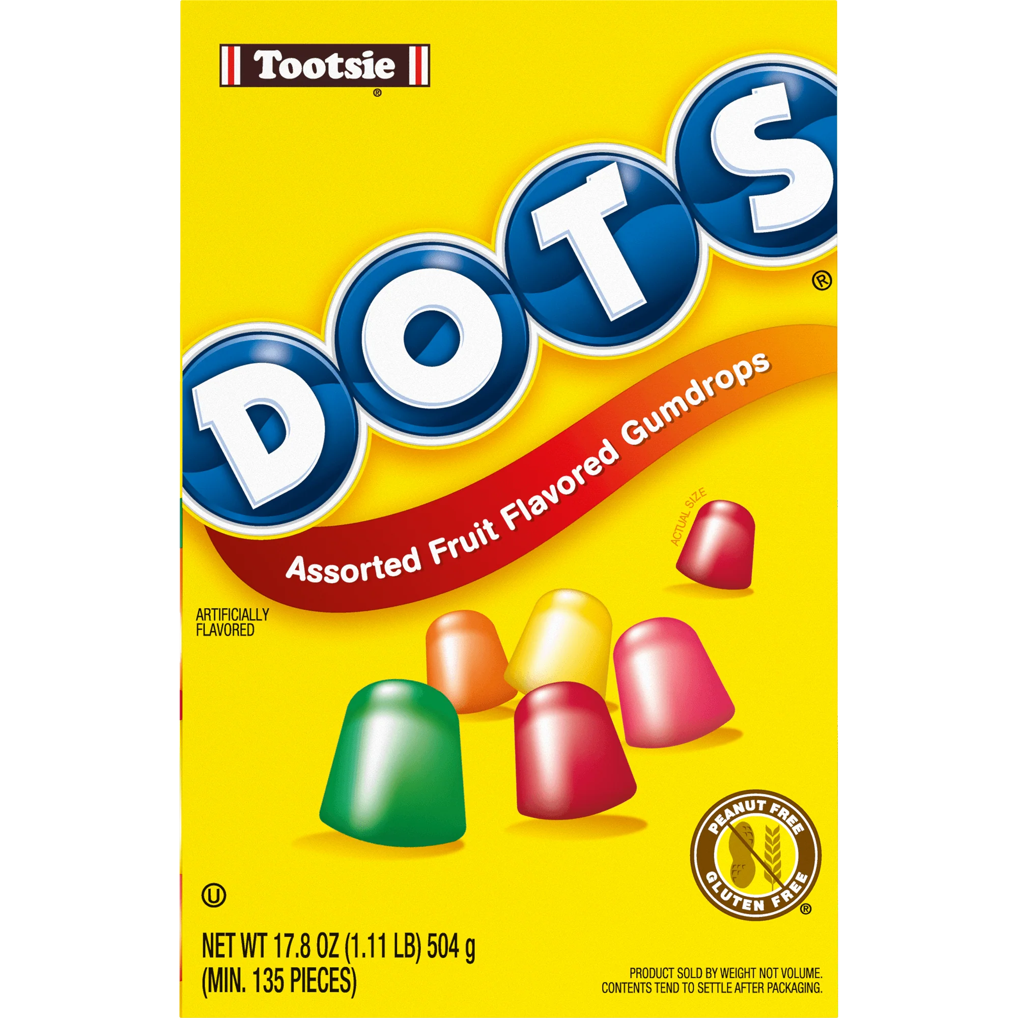 DOTS Assorted Fruit Flavors Super Size Box (17.8 oz. Box) 2 DOTS Assorted Fruit Flavors Super Size Box (17.8 oz. Box)